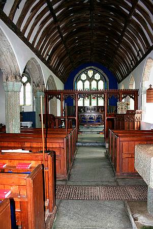 St Juliot - The Nave
